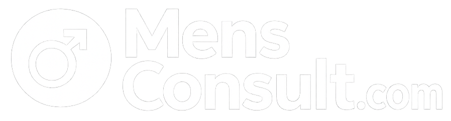 Mens Consult white logo